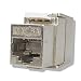 Produktbild AIXONTEC 10 Stück MINI Cat.6A Keystone Jack RJ45 Modul Buchse 500 MHz 10Gbit vollgeschirmt werkzeuglose Montagen toolless RJ-45 Adapter Cat.7 Verlegekabel KAT 7 installationskabel