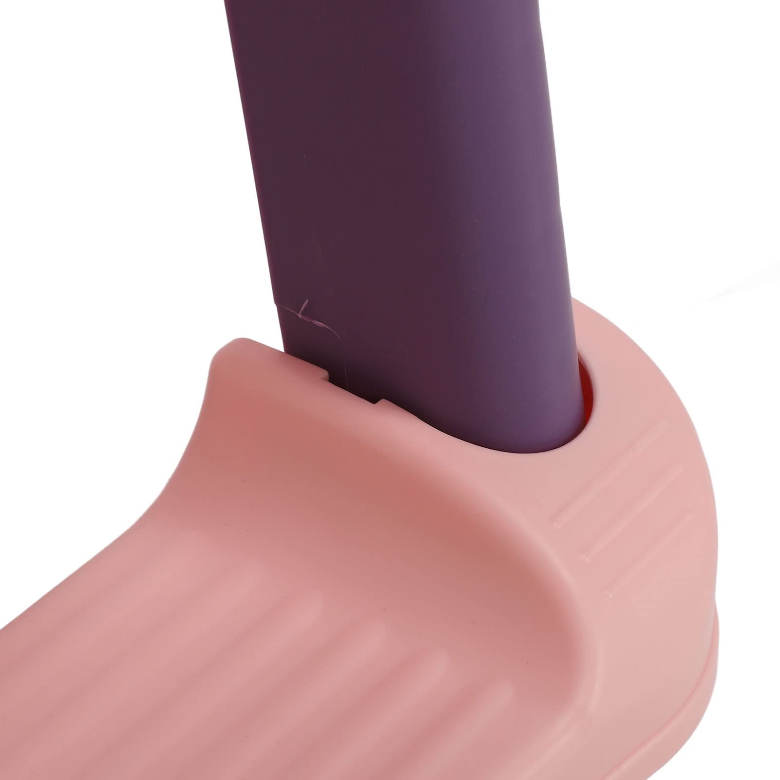 Sedile WC per Bambini con Vasino, Design Antiscivolo e Altezza Regolabile per Bambini Indipendenti, Materiale in PVC Morbido (Rosa)