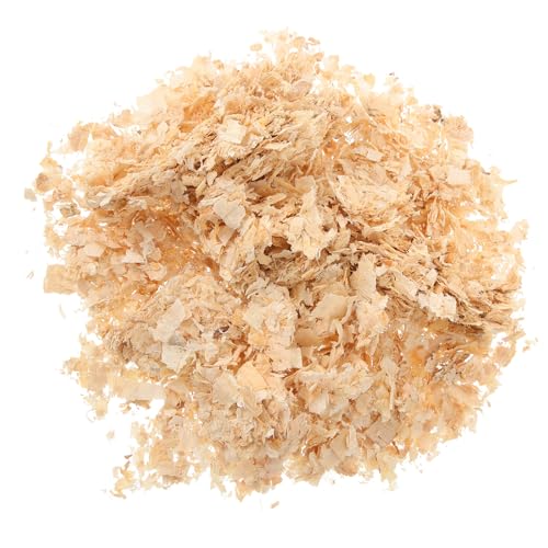 NUOBESTY Serrín para Jaulas de Pequeños Animales Virutas de Madera Suaves y Absorbentes para Camas de Hámster y Erizos Material Natural para Nido y Control de Olores
