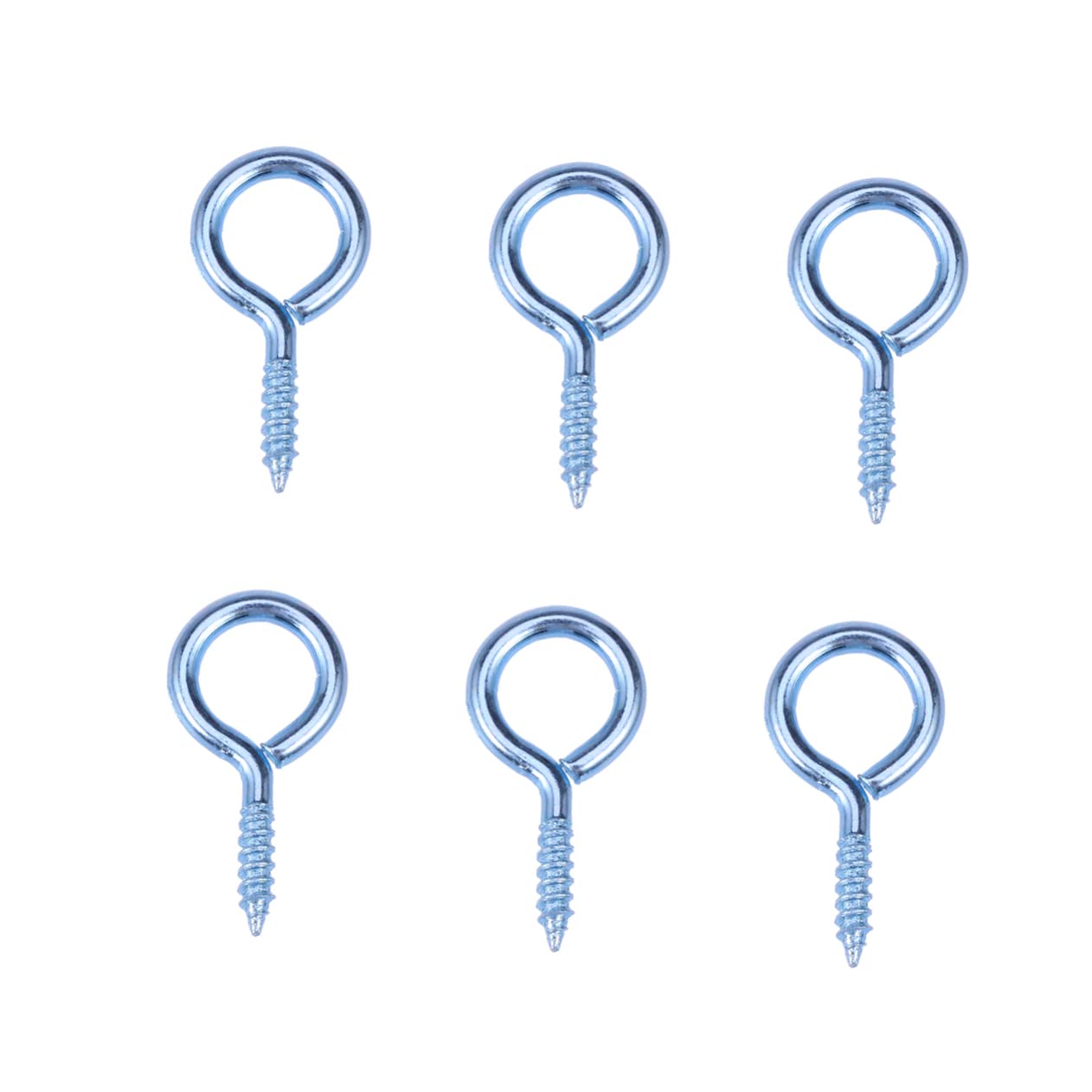 Beatifufu 300pcs Zinc Plated Sheep Eye Hooks Eye Pin for Jewelry Making Durable Easy to Use