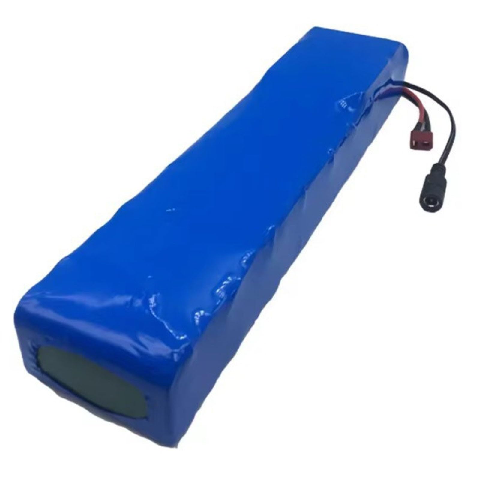Batteria per bicicletta elettrica 60V 100Ah 16S2P con caricabatteria e BMS Batteria agli Ioni di Litio Ricaricabile Guscio in PVC impermeabile per motore da 200W-900W 60V 100Ah,XT60+SM