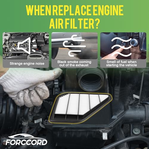 Image of 2-PACK Engine Air Filter CA10110 Replacement for Chevrolet Traverse 2009-2017, GMC Acadia 2007-2016, Buick Enclave 2008-2017, Outlook 2007-2010 Air Filter 15278634 Car Accessories