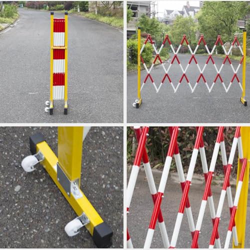 Barrière de sécurité réglable et clôture extensible robuste de chantier - 8