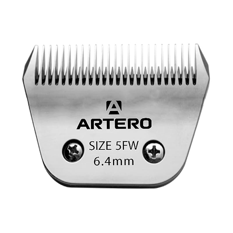 Lâmina de Tosa Larga #5FW Wide em Aço Inoxidável ARTERO – Corte de 6,4 mm, 1 Unidade
