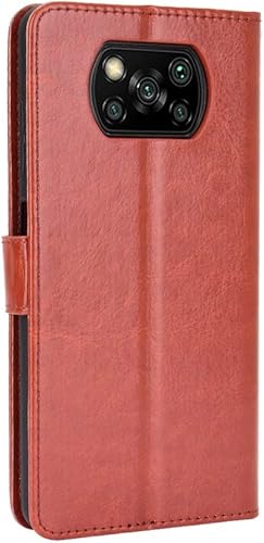 Miniatura 3 de Funda para Xiaomi Poco X3 NFC, Funda de cuero con tapa para Xiaomi Poco X3 MZB07Z2IN  Poco X3 NFC M2007J20CG  Poco X3 Pro M2102J20SI M2102J20SG Case