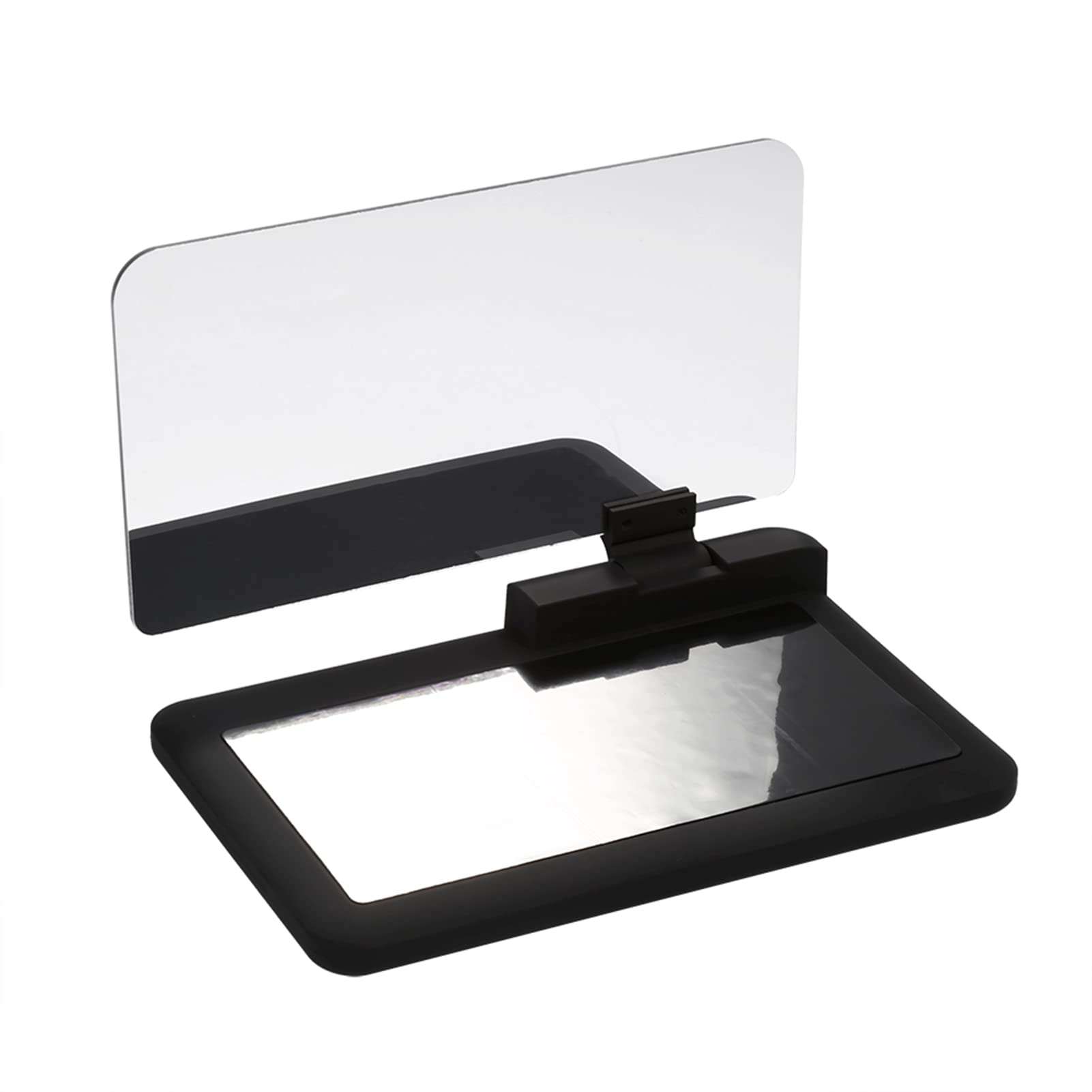 Qqmora H6 Screen Car HUD Projector Phone Navigation GPS Holder for Drivers Maximum Smartphone 6 inch Black