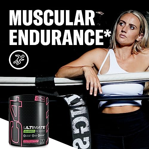 Cellucor 2166536 C4 Ultimate Shred Pre Workout Powder For Men & Women, Weight Loss Supplement thumb #5