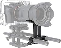 Vista 2 de NICEYRIG Soporte de lente de 0.591 in Abrazadera de varilla doble universal para lente de 1.969 in - 5.512 in de largo - 2784