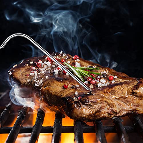 Replacement Meat Probe For Pit Boss Pellet Grills And Pellet Smokers. 3.5Mm Plug Compatible With Pit Boss Accessories Meat Probe. 2 Packs Meat Probes And 2 Packs Grill Clips.… #TOP4