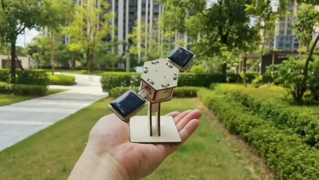 Amazon.com: DIY Rotating Solar Satellite - 3D Wooden Puzzle