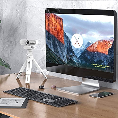 Webcam con tripod, USB Computer Webcam con