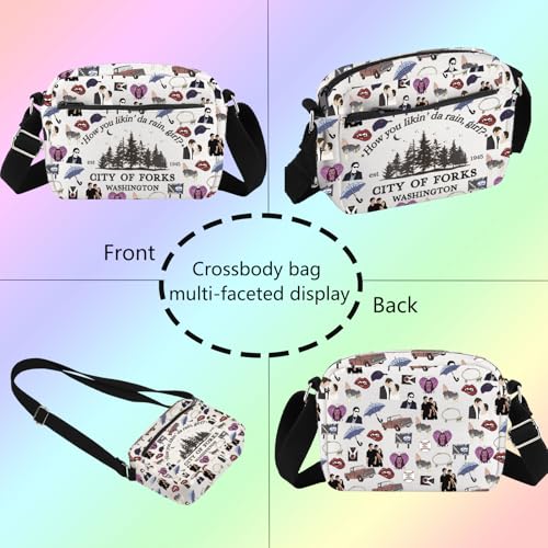 Image of Movie Inspired Crossbody Bag How You Likin' Da Rain Inspire Merch Movie Character Fan Shoulder Bag