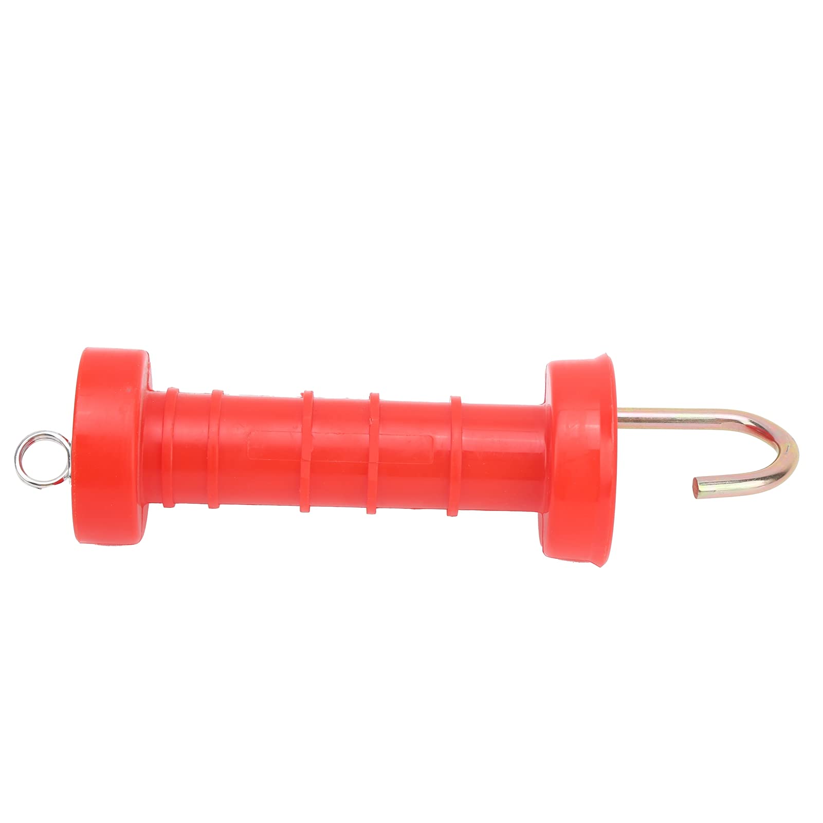 Maniglie per Cancelli per Recinzione Elettrica 10 Pezzi Rosso ABS Caldo Freddo con Isolatori 10 Pezzi Il Prodotto in Tessuto ABS Ha Isolatori per Recinzione Elettrica