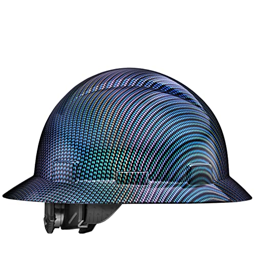 Full Brim Osha Construction Hard Hat, Color Weave Design Gloss Finish Hard Hats, Work Approved Safety Helmet, Cascos De Construccion Hardhat For Men, Hard Hat By Acerpal #TOP18