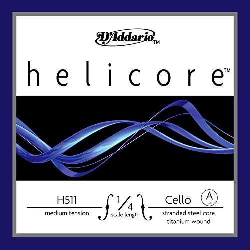 D'Addario ダダリオ チェロ用 バラ弦 Helicore A-String H511 1/4M Medium Tension