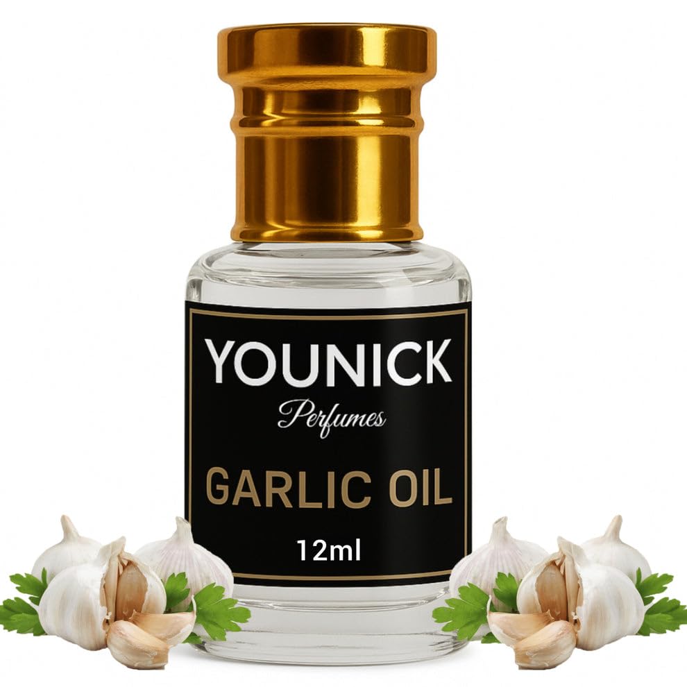 YOUNICK Garlic Oil Essential Oil, 12ml Roll-On Bottle, Natural Wellness Benefits for Hair Growth, Muscle Pain Relief and Skin Care with Safety Instructions-image-42