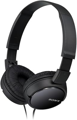 Sony MDR-ZX110 – Auriculares cerrados, negro