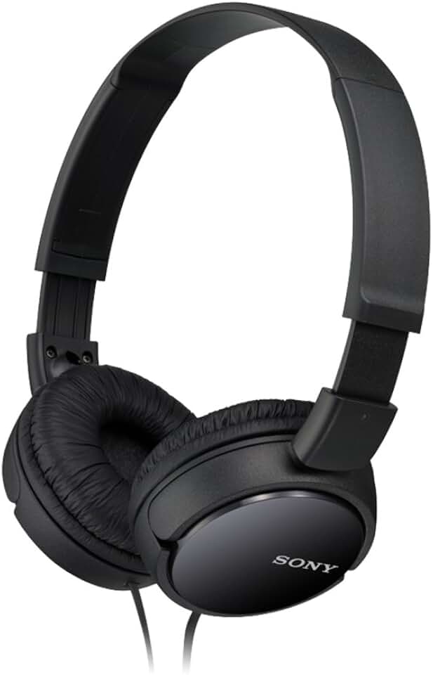 Sony MDR-ZX110 - Fone de Ouvido Dobrável, Preto
