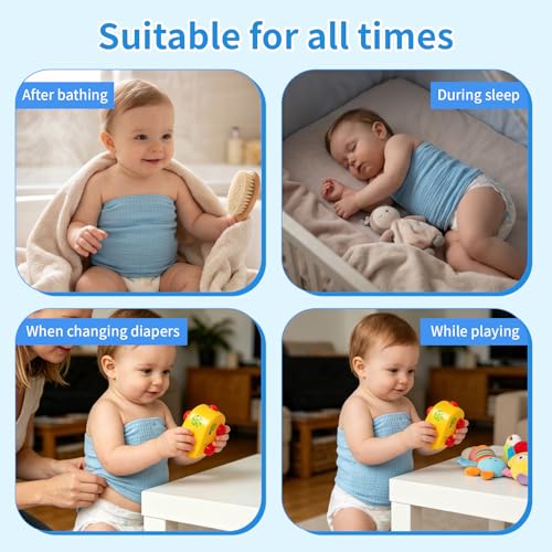 Faja abdominal para recién nacido 6 unidades miniatura 2