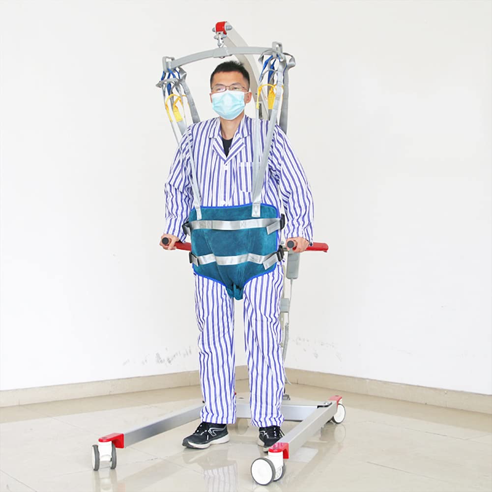 Cinturón de marcha médico, cabestrillo de pierna dividida, para ancianos y discapacitados, arnés de elevación de cuerpo completo para pacientes, ayuda para caminar y estar de pie, portador para