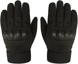 Luva Motociclista, Motoqueiro e Motoboy – Proteção Anti-Impacto e Resistente para Bike, Ciclista com Fecho Ajustável