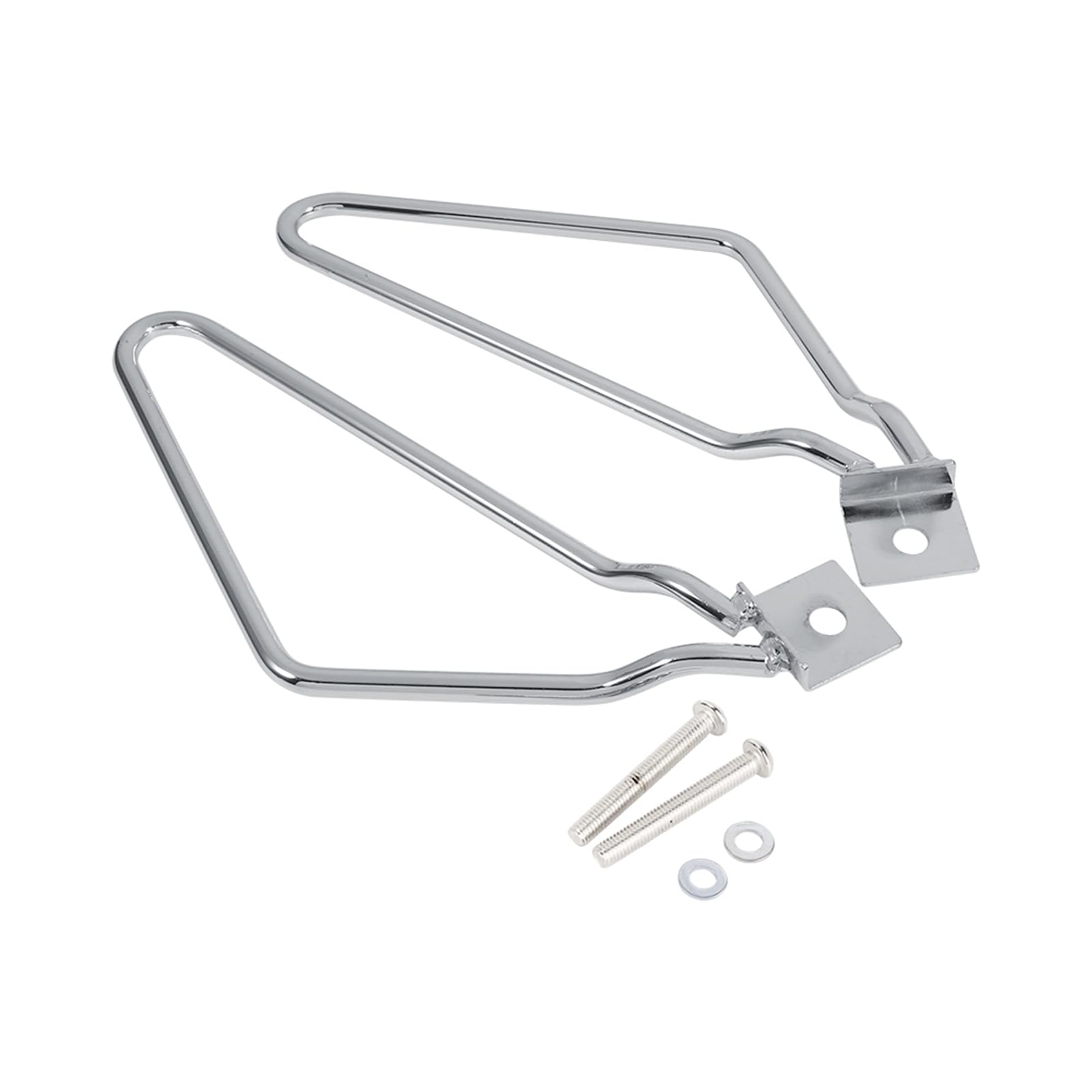Ejoyous Supporto per borse sella per moto, 2 pezzi, per XL883/1200 HD1450/1584