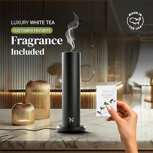 Difusor aromático eléctrico Natscent Tower Diffuser Negro miniatura 5