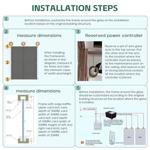 Película inteligente PDLC para ventanas, switchable miniatura 6