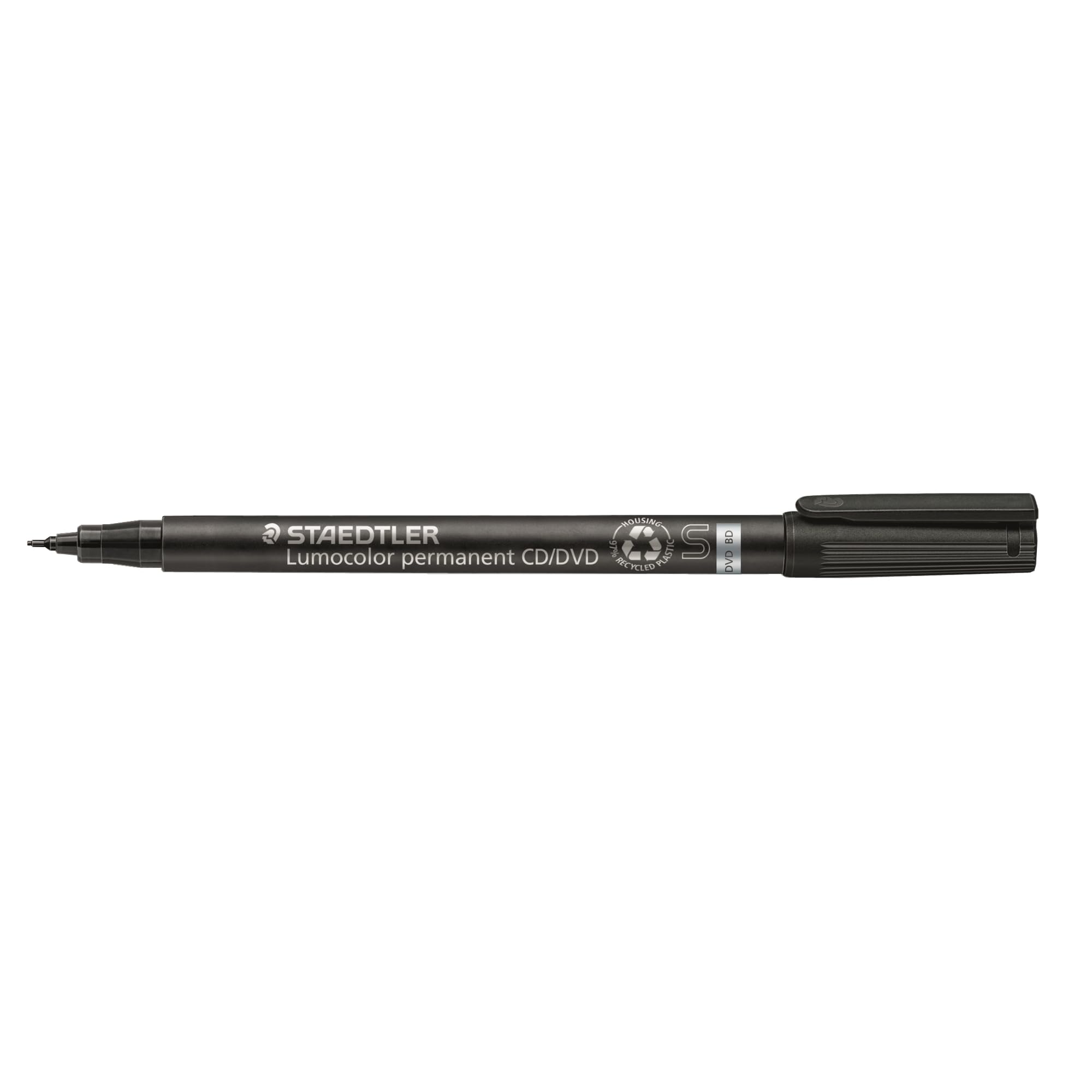 Staedtler Lumocolor Permanent CD/DVD DRY SAFE 310 CDS-9 CD/DVD Marker Black