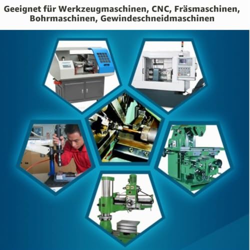 7pc Gewindebohrer Set Metrischer Gewindeschneider Stahlgewindebohrer M3, M4, M5, M6, M8, M10, M12