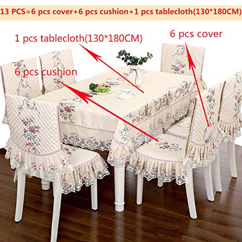 PUK 2/8/13 pz Coprisedie da Pranzo in Cotone