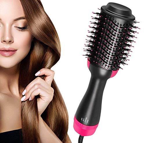 One Step Hair Dryer and Volumizer, Riverback Oval Blower Hair Dryer Salon Hot