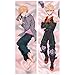 Templom SIX Funda de almohada con diseño de anime My Hero Academia de piel de melocotón de doble cara (15.7 x 47 pulgadas)