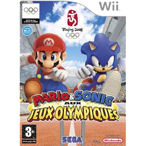 Mario & Sonic 2008 Cover