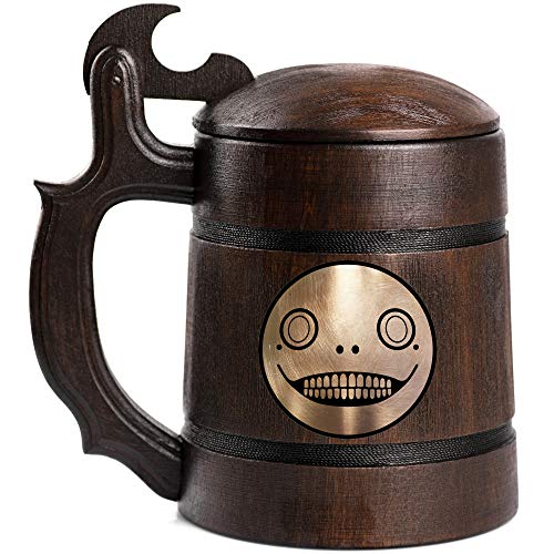 Emil Beer Mug, Custom NieR Video Game Beer Stein, Personalized Beer Tankard