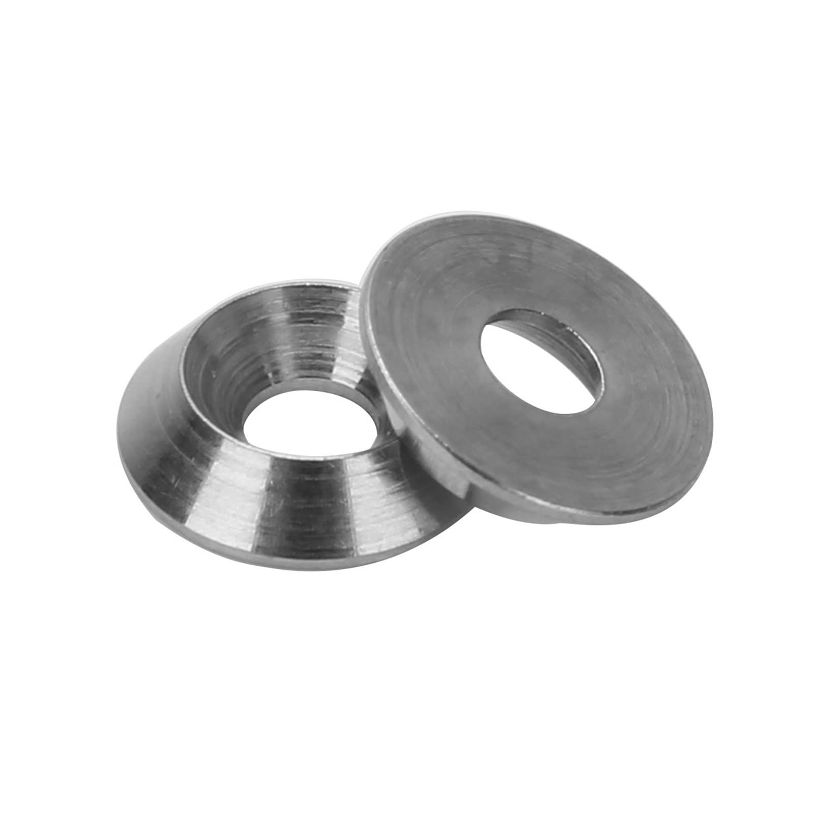 Junta de culata avellanada， 20 arandelas de acero inoxidable 304, cabeza cónica, junta de tornillo, arandela cónica, cuña, arandela de seguridad de resorte M3/M4/M5(M5)