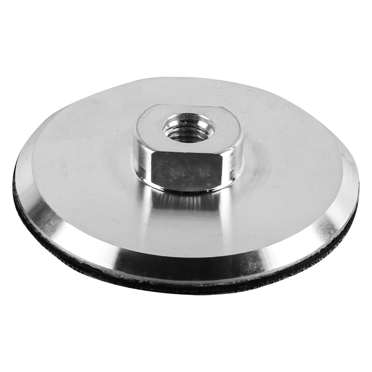 Muiltvoe 4 Inch Aluminum Backer Pad Hook And Loop Backing Pad Backing Thickening For Grinder Sander Polishing Pads Stone Arbor M14