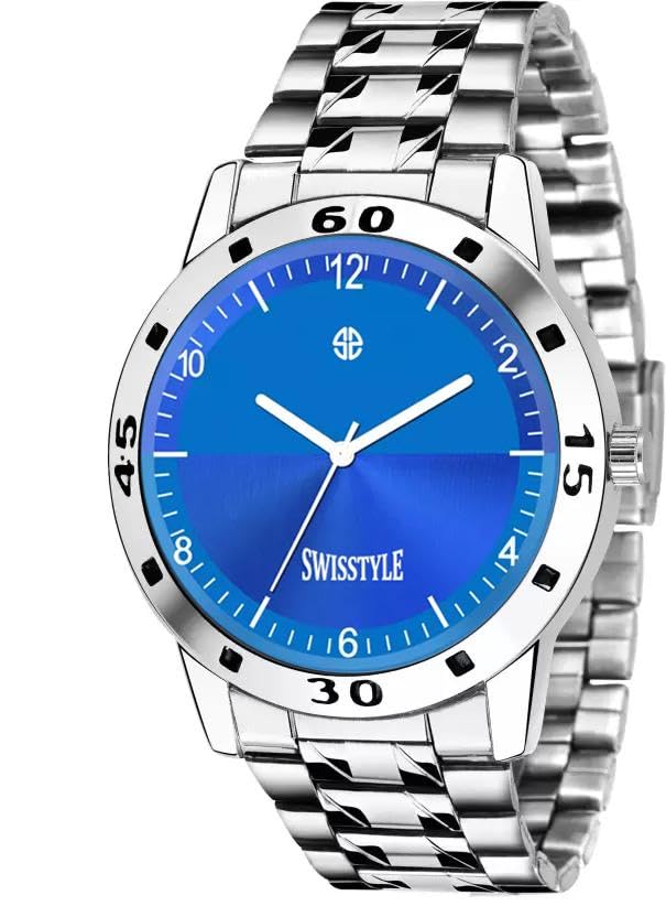 SWIISSTYLE Analog DIAL Watch for Men (Blue) (B0CTQKLMBK) Amazon Price History, Amazon Price Tracker