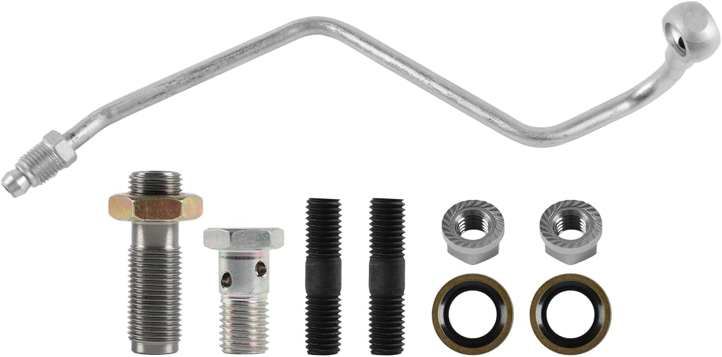 3936316 12V Fuel Lift Pump Kit With Gaskets and Line Compatible with Cummins Engine 6BT 5.9L Compatible with Dodge Ram Pickup Truck 2500 3500 1994 1995 1996 19997 1998