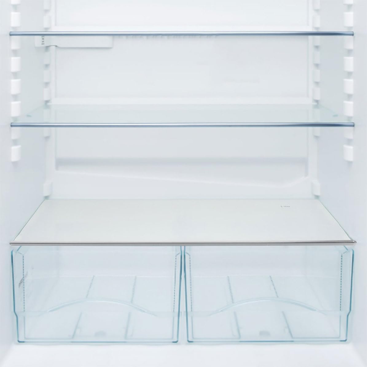 Ripiano Frigorifero in Vetro 33x30 Cm, Divisorio Regolabile | Accessorio per Frigo e Frigorifero, Facile da Pulire, Robusto, Installazione Semplice, Uso Versatile