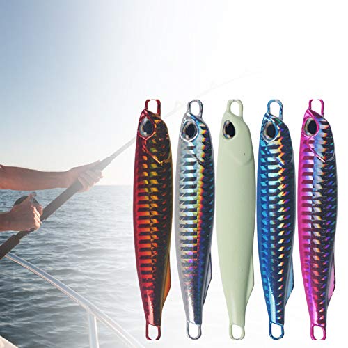 Isca de pesca, 40 g, 85 mm, placa de ferro 3D, isca de pesca, lapiseira para amantes de pesca - 04