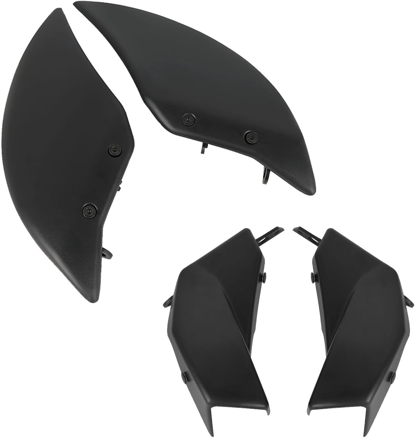 Chłodnica zacisku hamulcowego pasuje do Kawasaki NINJA ZX-6R 636 2024-2026 2025 chłodnica tarczy hamulcowej motocykla Brake Cooling Mounting(A Sets Black)