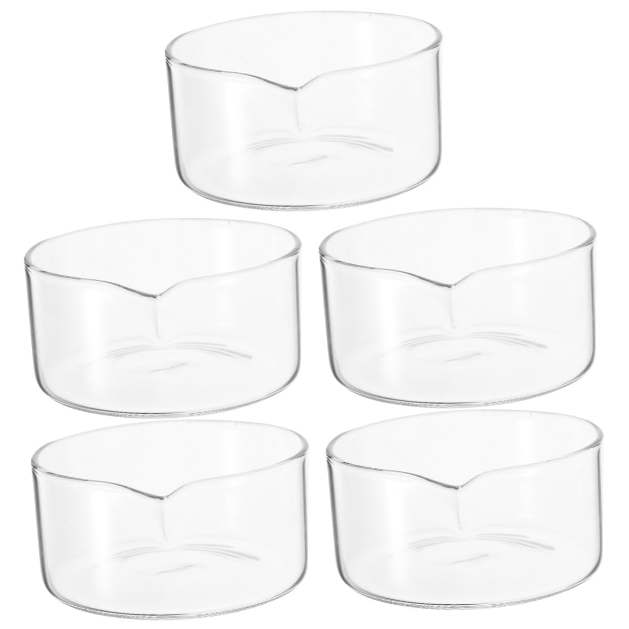 iplusmile 5piezas Plato Para Cristalización Vertedor Utensilio De Laboratorio Resistente Altas Temperaturas Para Experimentos Científicos
