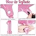 Pink Number 1 Balloon 40 Inch, Big Large Foil Helium Number Balloons, Jumbo Giant Mylar Number 1 Balloons for 1st first Birthday Party Decorations Supplies Anniversary Celebration