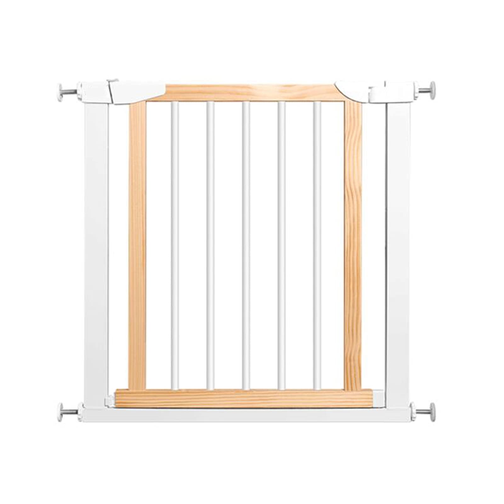 Barrière de sécurité en bois pour animaux et escalier avec montage sous pression
