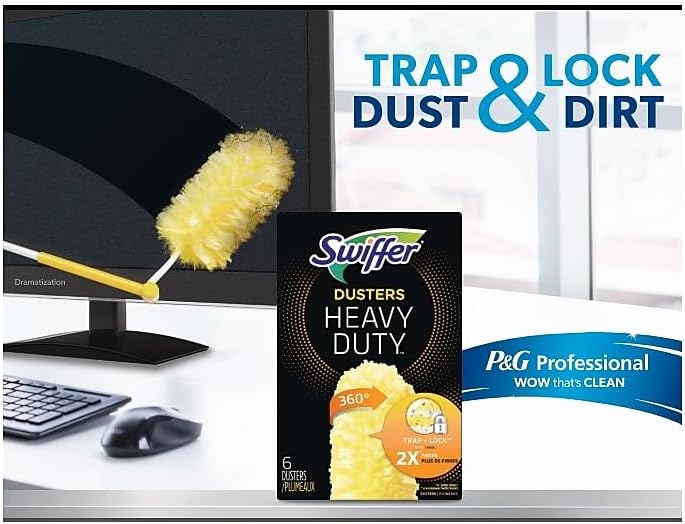 Heavy Duty Dusters with Super Extender Handle, Handle, 1 Handle/4