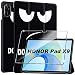 Produktbild Rojeuinn Hülle für Honor Pad X9 Tablette Case Cover+1 Stücks Schutzglas Schutzfolie,Ultra Schlank Superleicht Dreifach Falt Klapp Schutzhülle Case - Don't Touch