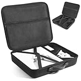NiuLumea Custodia da viaggio per Mini - PU+EVA Custodia da viaggio con contenitore organizzato, 42x34x10 cm, compatibile con parabola satellitare e accessori