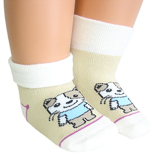 Calzini di spugna con cuciture piatte per bambino