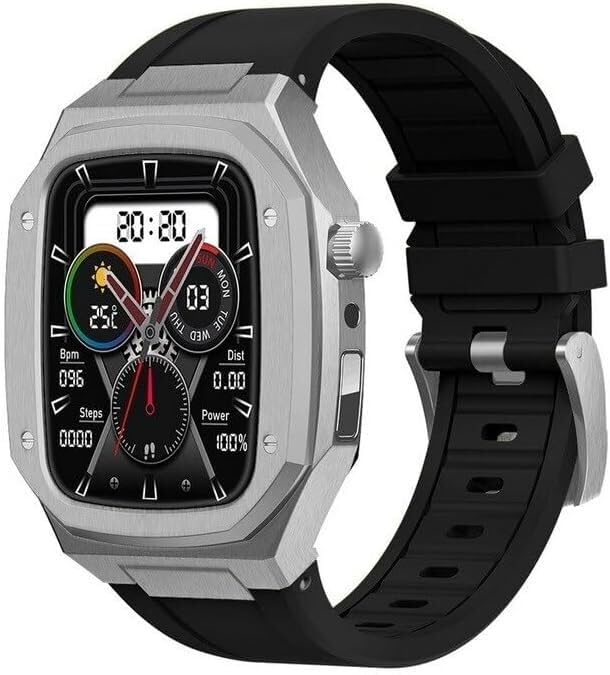 Bracelet de montre en acier inoxydable 44mm 45mm Apple Watch Ultra